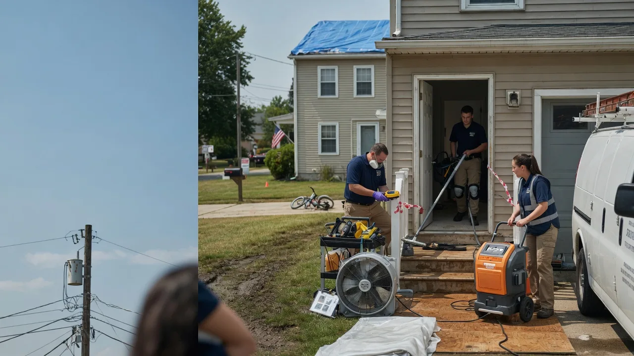 Water Damage Repair in Fairchild Air Force Base, WA near me